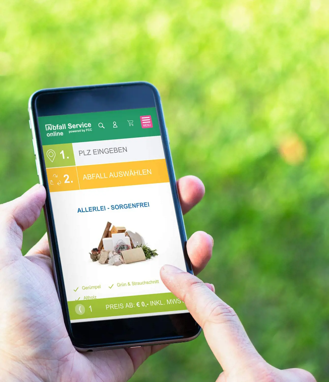 Abfall Service online App