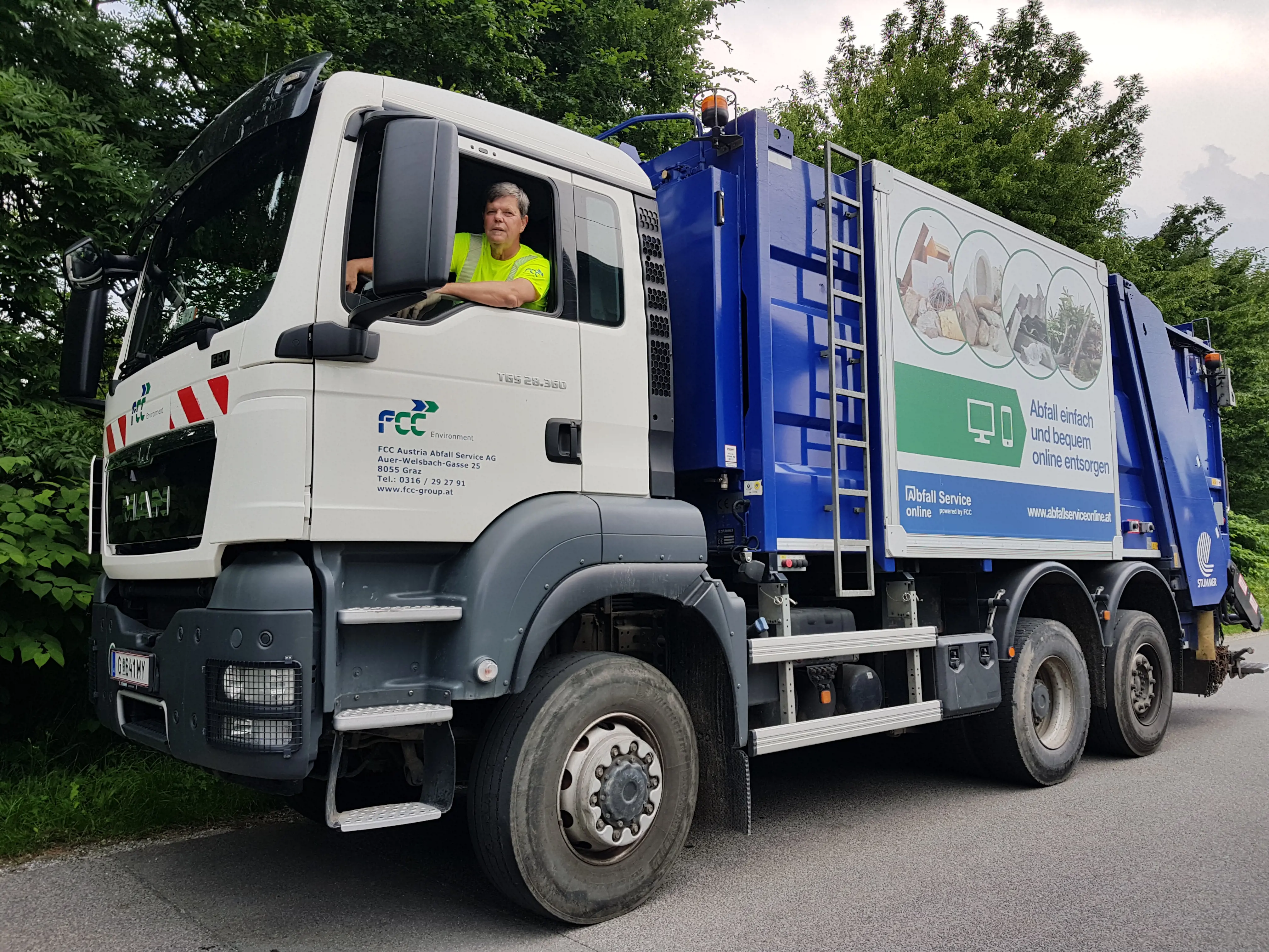 2 Jahre Abfall Service online