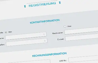 Registrierung