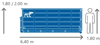 CONTAINER 20 m³ / 24 m³