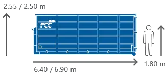 CONTAINER 30 m³ / 33 m³